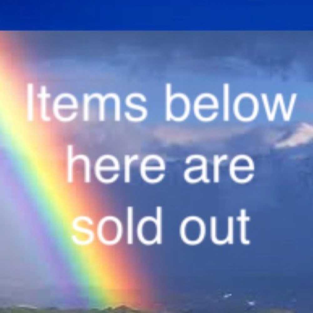 Sold out below here
